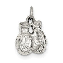 Sterling Silver Boxing Gloves Charm hide-image