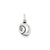 Antiqued Seashell Charm in Sterling Silver