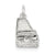 Grand Piano Charm in Sterling Silver