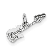 Sterling Silver Electric Guitar Charm hide-image