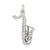 Sterling Silver Saxophone Charm hide-image