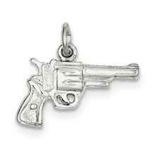 Sterling Silver Revolver Charm hide-image