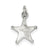 Sheriff's Badge Charm in Sterling Silver