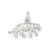 Panther Charm in Sterling Silver
