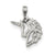 Sterling Silver Unicorn Charm hide-image