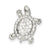 Turtle Charm in Sterling Silver
