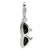 3-D Enameled Sunglass Charm in Sterling Silver