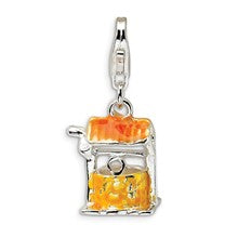 Amore La Vita Sterling Silver Enameled Well Charm hide-image