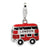 Amore La Vita Sterling Silver Enamel Double Decker London Bus Charm hide-image