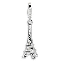 Amore La Vita Sterling Silver Polished Eiffel Tower Charm hide-image