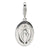 Amore La Vita Sterling Silver Miraculous Medal Charm hide-image