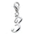 Number 3 Charm in Sterling Silver