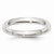 Sterling Silver 3mm Comfort Fit Wedding Band