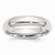 Sterling Silver 5mm Comfort Fit Wedding Band
