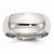 Sterling Silver 8mm Comfort Fit Wedding Band