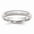 Sterling Silver 4mm Milgrain Comfort Fit Wedding Band