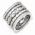Sterling Silver CZ Eternity Five Ring