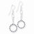 Sterling Silver Fancy CZ Earrings