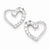 Sterling Silver CZ Journey Earrings