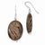 Sterling Silver Brown  Earrings