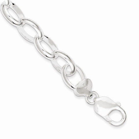 Sterling Silver Rolo Bracelet