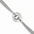 Sterling Silver Textured and Polished 4 Strand Circle Bracelet
