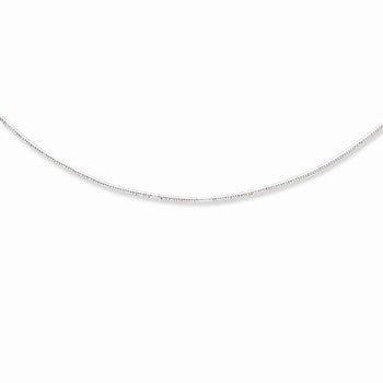 Sterling Silver Neckwire Necklace