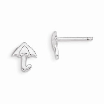 Sterling Silver Umbrella Post Earrings