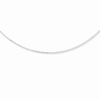 Sterling Silver Neckwire Necklace