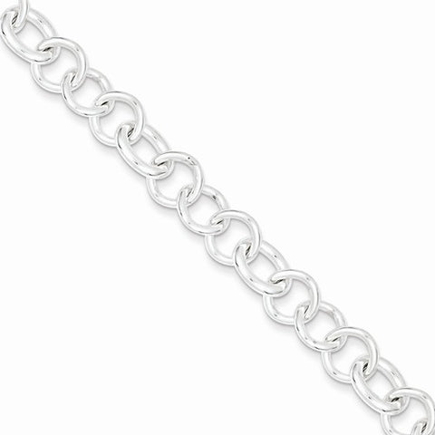 Sterling Silver Fancy Link Bracelet