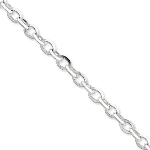Sterling Silver Fancy Link Bracelet