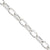 Sterling Silver Solid Polished Fancy Link Necklace