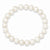 8-8.5Mm Freshwater Cultured Pearl White Stretch Bracelet