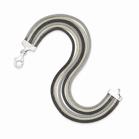 Sterling Silver Fancy Bracelet