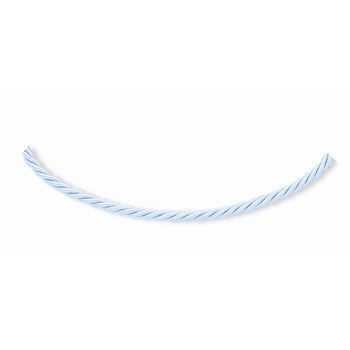Sterling Silver Light Blue Satin Cord Necklace