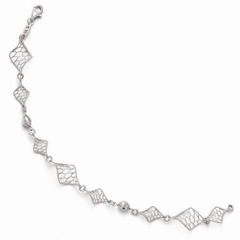 Sterling Silver Twist Bracelet