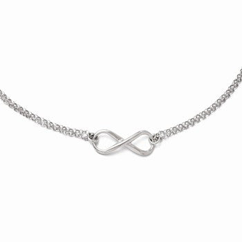 Sterling Silverfinity Symbol Necklace