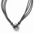 Sterling Silver Ruthenium-Plated Polished Mesh Necklace