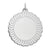 Sterling Silver Engraveable Scalloped Patterned Charm hide-image