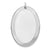 Sterling Silver Engraveable Oval Disc Charm hide-image