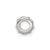 Clear CZ, Spacer Enhancer in Sterling Silver