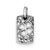 Sterling Silver Lucky CZ Shamrock Charm hide-image