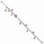 Sterling Silver Pur Crystal & Pur Swarovski & Hearts Bracelet
