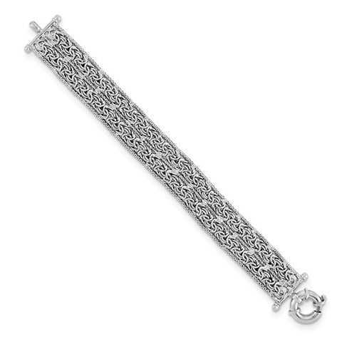 Sterling Silver Fancy Bracelet