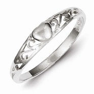 Sterling Silver Heart Ring