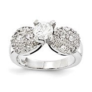 Sterling Silver CZ Ring