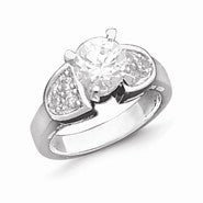 Sterling Silver CZ Ring