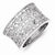 Sterling Silver CZ Vintage Polished Ring