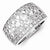 Sterling Silver CZ Vintage Polished Ring