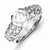 Sterling Silver CZ Ring